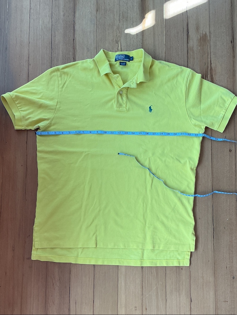 Polo by Ralph Lauren Men’s Neon Yellow Short-Sleeve Polo